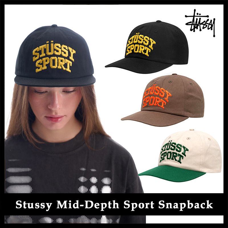 ☆ステューシー☆Stussy Mid-Depth Sport Snapback☆ (STUSSY/キャップ