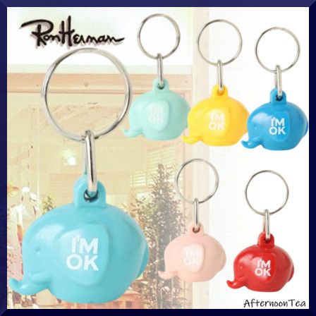 別注 すぐ届く【 I'M OK ロゴ入】ロンハーマン キーホルダー 象 (Ron