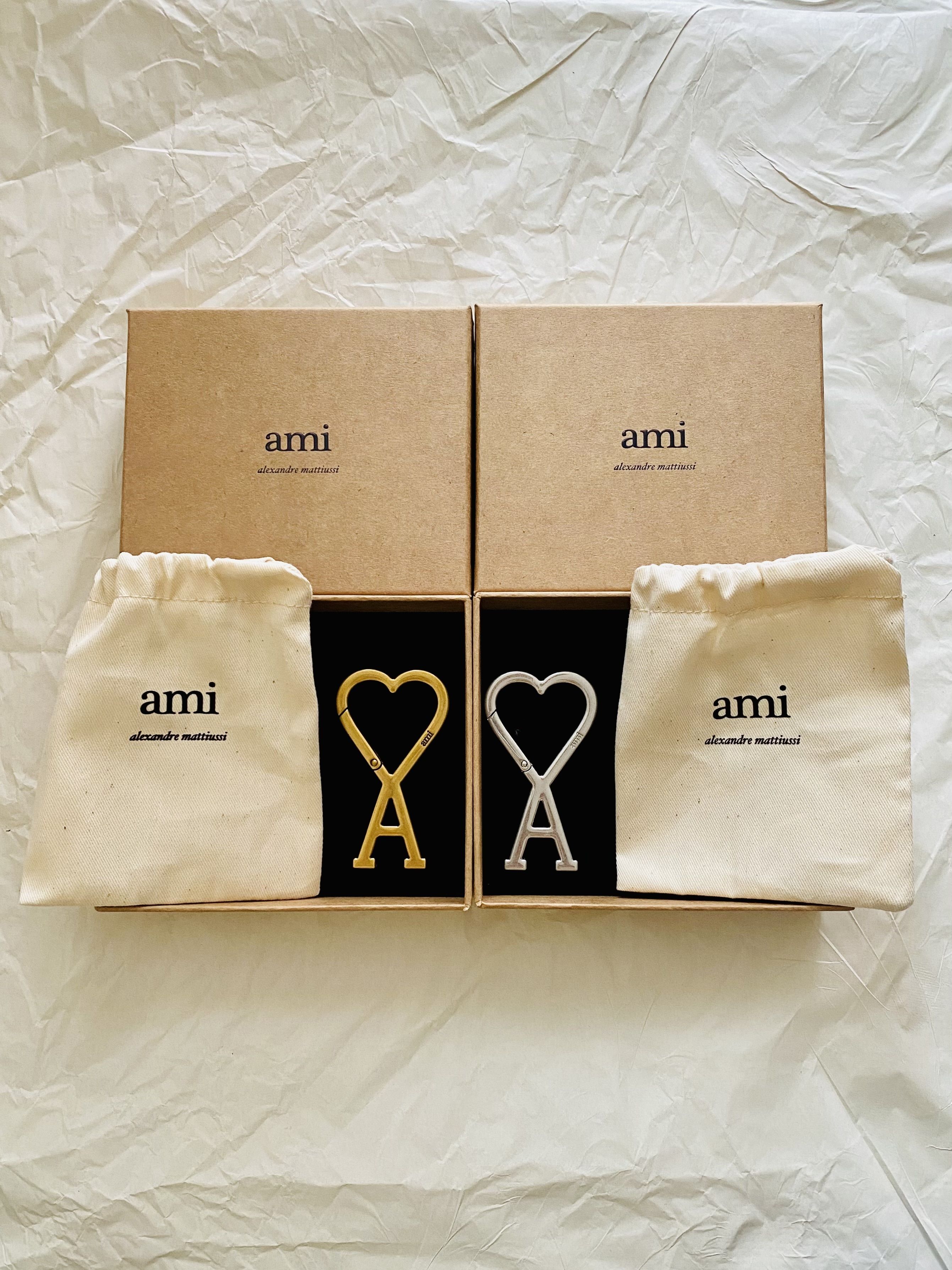 AMI Paris Ami de Coeur フック キーリング (AMI PARIS/キーホルダー