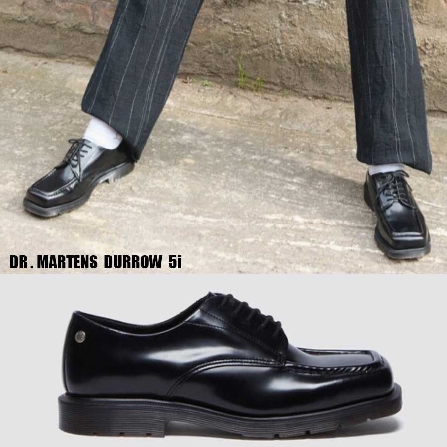 Dr Martens☆DURROW 5i☆5ホール☆兼用☆ブラック系 (Dr.Martens