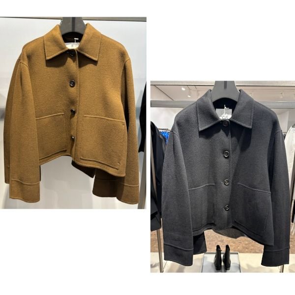 COS” ダブルフェイスウールボクシージャケット (COS/ジャケット