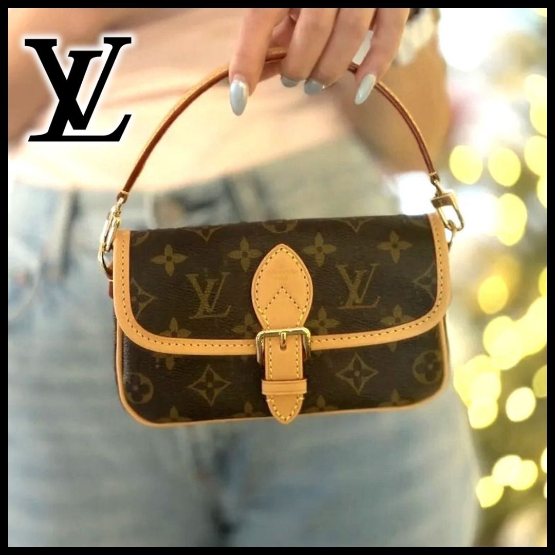 可愛いサイズ感♪】ルイヴィトン ナノディアヌ ハンドバッグ (Louis