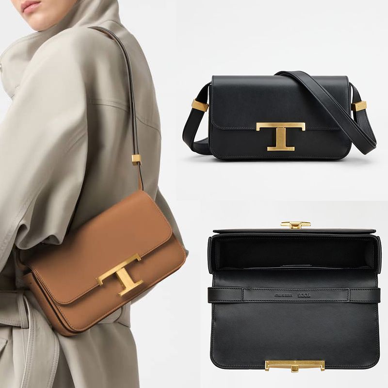 TOD'S TIMELESS T タイムレス クロスボディ バッグ マイクロ (TOD'S