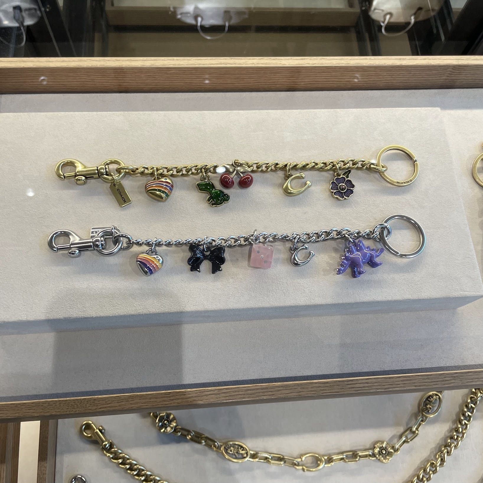 COACH◇モチーフ チェーン バッグ チャーム CN119 (Coach/バッグ