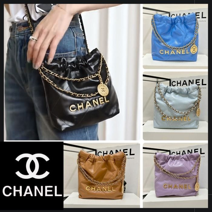 ☆カラバリ豊富☆肩がけOK CHANEL 22 ミニハンドバッグ (CHANEL