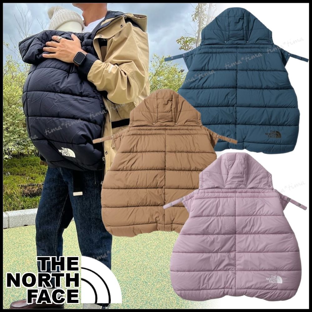 ノースフェイス ジェルブランケット カーキ ダウンケープ ノース