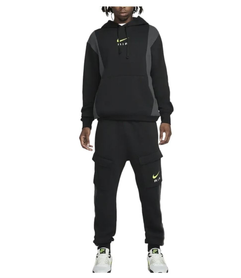 大人気＊ NIKE Air カーゴパンツ セットアップ ブラック (Nike