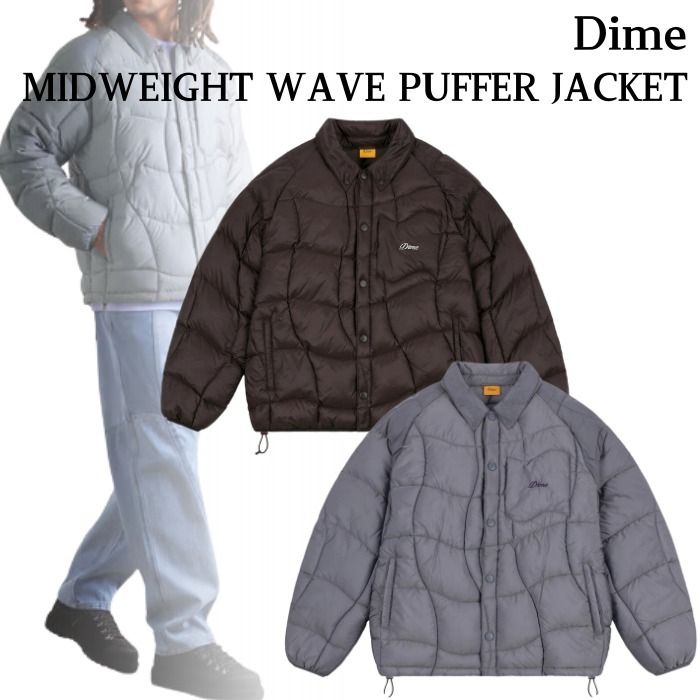 海外限定☆Dime Midweight Wave ミッドウェイト パファー ダウン (Dime