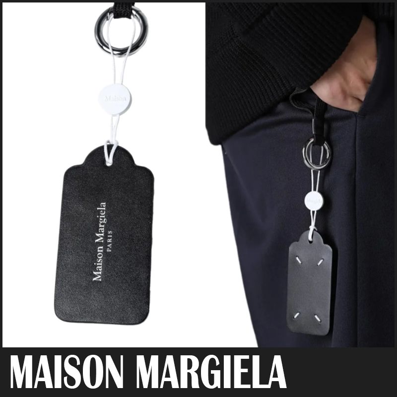 ☆送料関税込☆Maison Margiela ロゴ 4ステッチ キーリング☆ (Maison