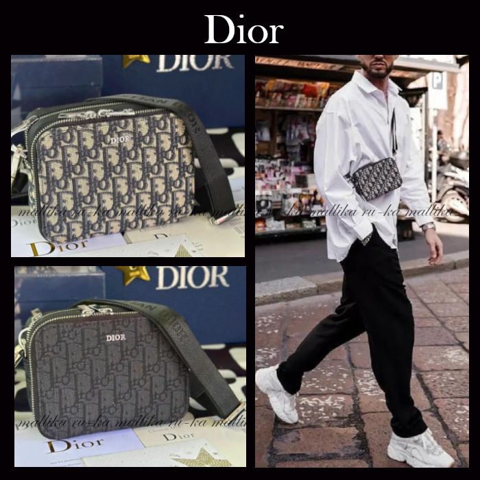 すぐ届く☆【Dior】オブリークジャカード ショルダーバッグ (Dior