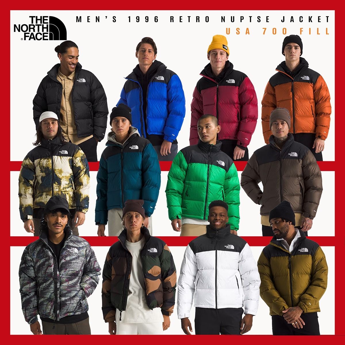 24FW新作☆The North Face☆ヌプシ ダウンジャケット☆700fill☆ (THE
