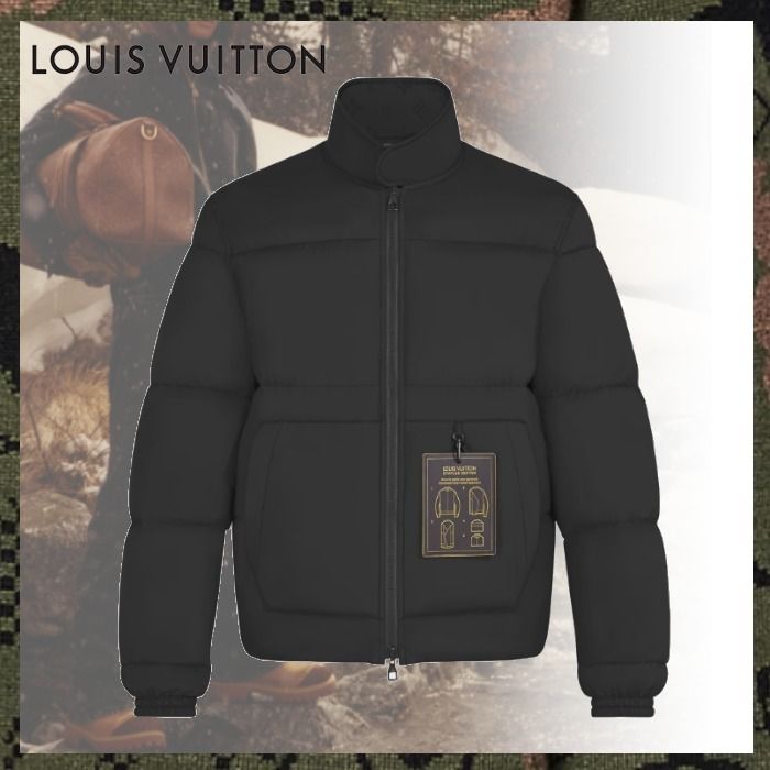 Louis Vuitton《リバーシブル モノグラムダウンブルゾン》直営店