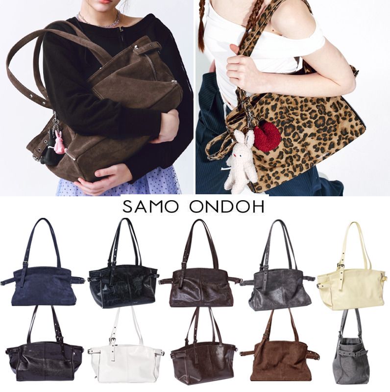 ☆SAMO ONDOH☆Zipper Shopper Bag M 韓国発 ショルダーバッグ (SAMO