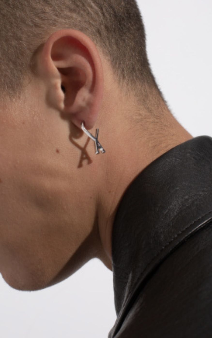 AMI PARIS シルバー Ami De Coeur スモール フープピアス (AMI PARIS