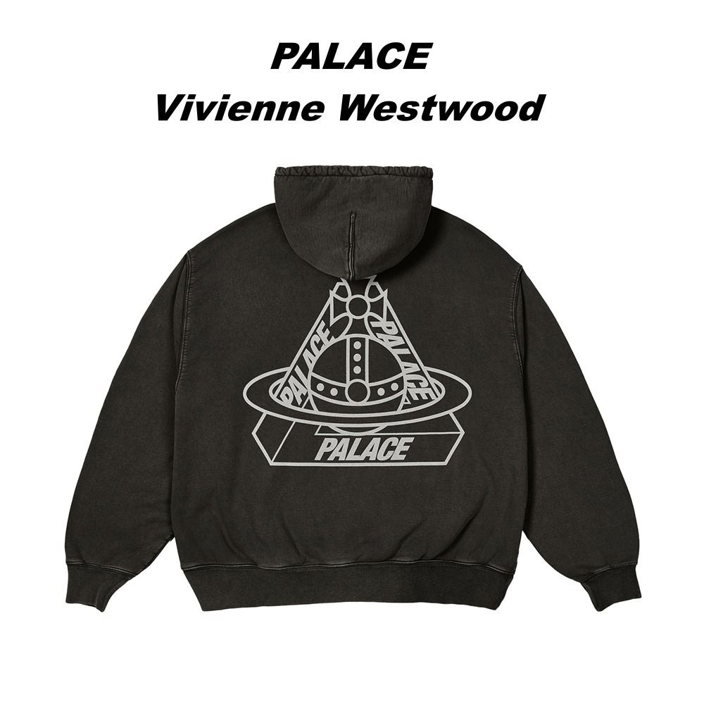 Palace x Vivienne Westwood】 Hood Black - 24FW (Palace Skateboards