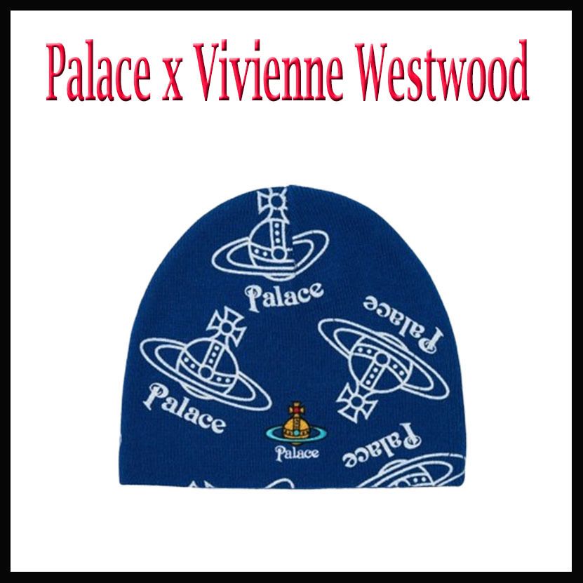 大人気 ☆PALACE X VIVIENNE WESTWOOD☆ JERSEY BEANIE (Palace