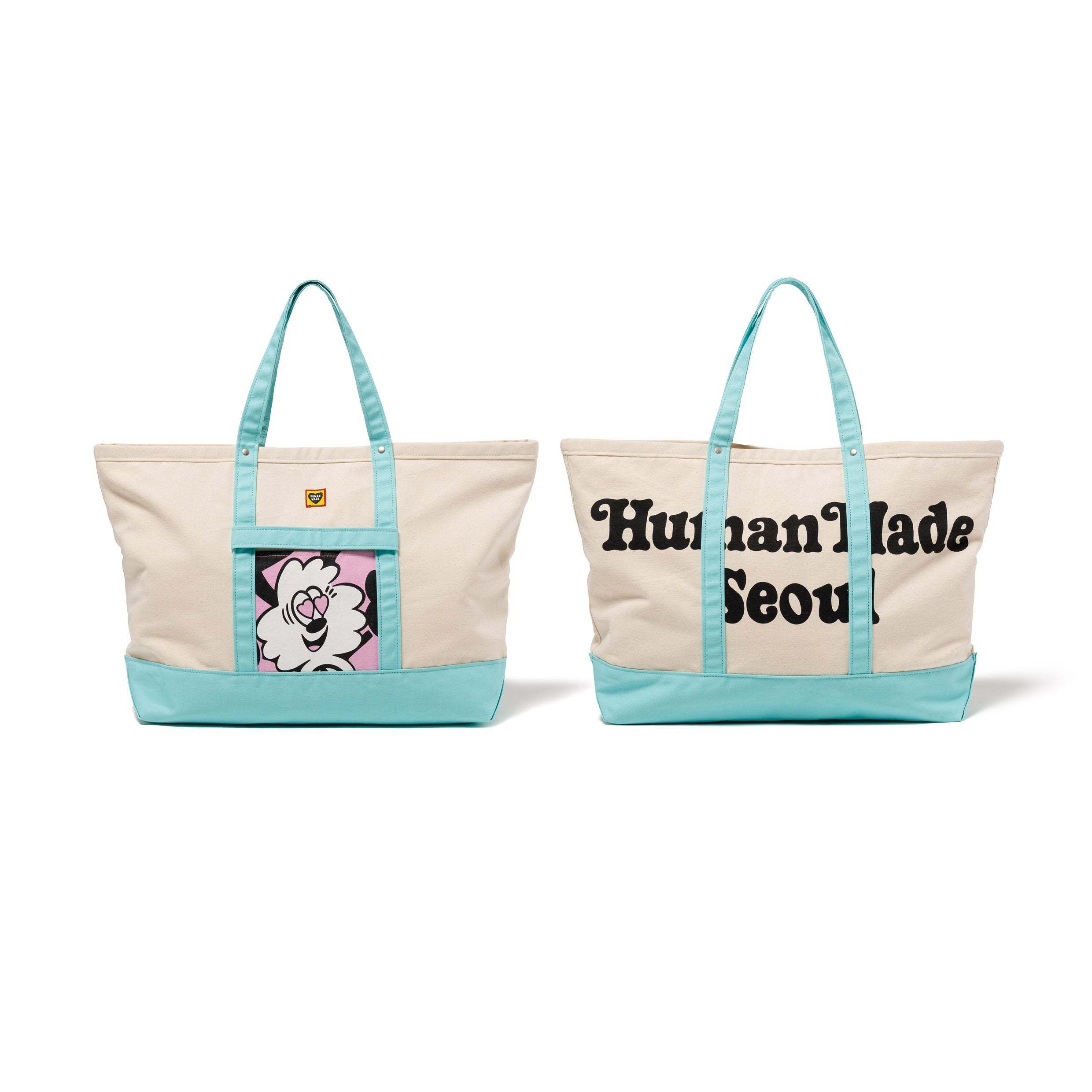 Human Made x Verdy】Canvas Tote Bag Seoul Store Exclusive (HUMAN