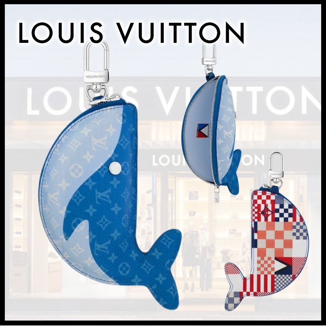 注目の的！ポーチにも◎】ルイヴィトン クジラ バッグチャーム (Louis
