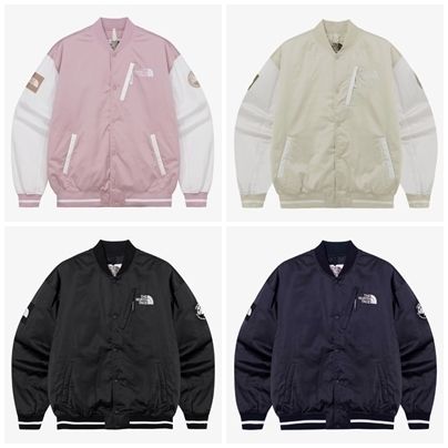 THE NORTH FACE] PLAYER VARSITY JACKET☆NJ3NQ60 (THE NORTH FACE