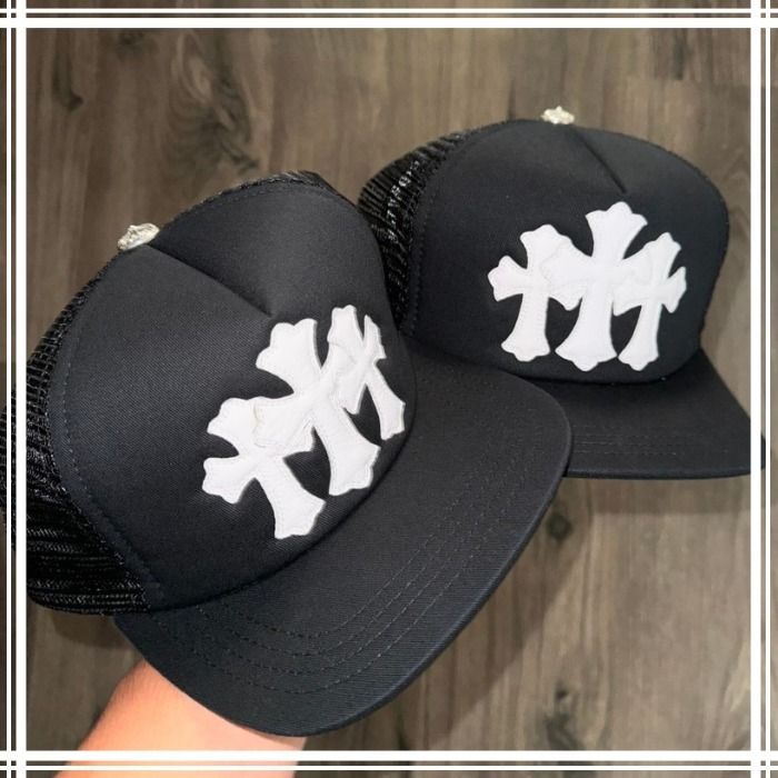 CHROME HEARTS セメタリー クロス キャップ メッシュ 快適 定番