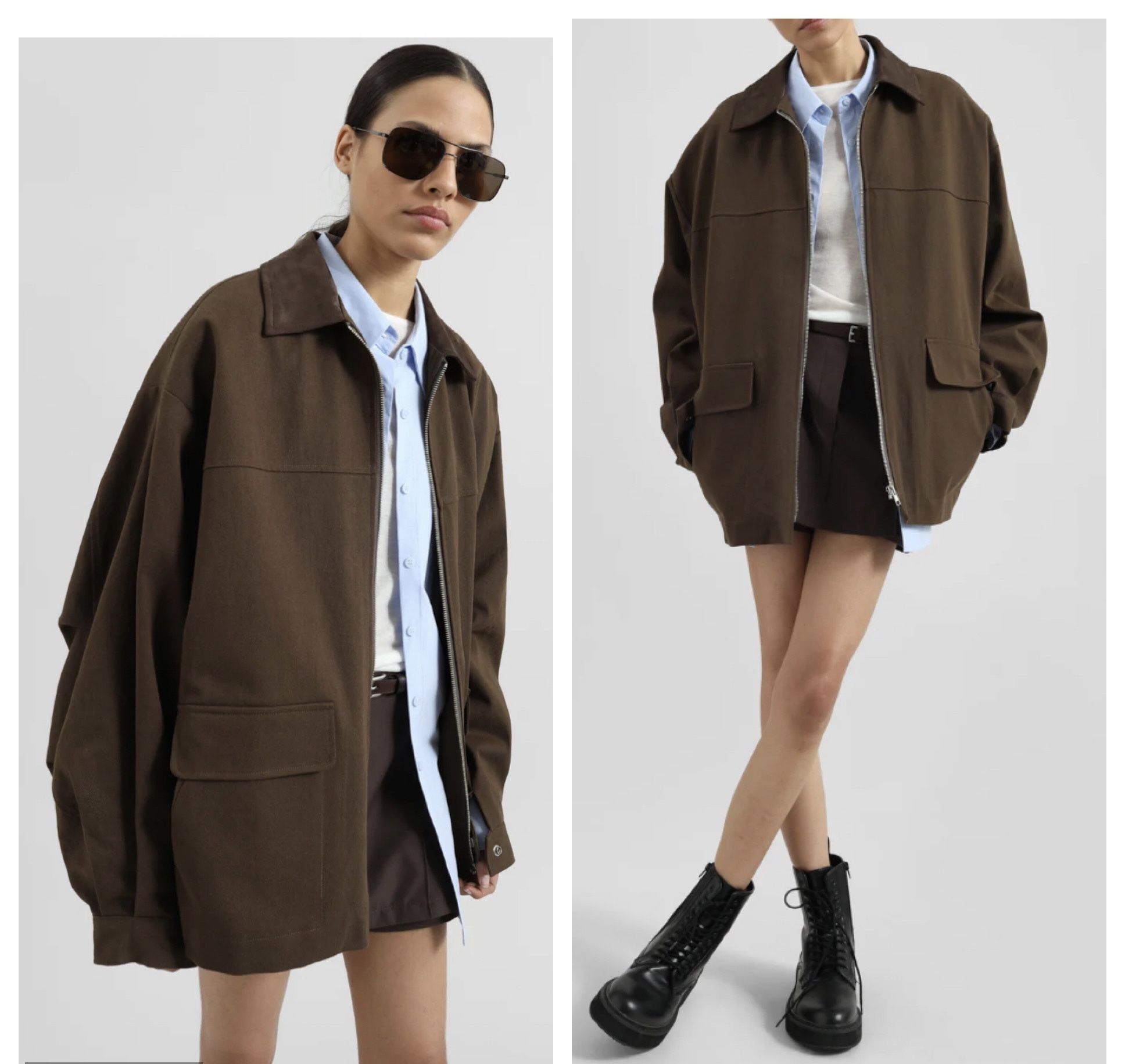 百々千晴さん愛用◇The Frankie Shop ユーティリティーJK 送料込 (The