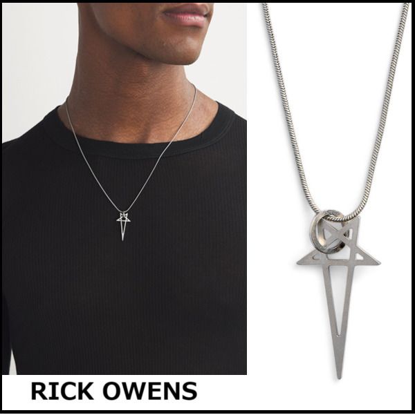 Rick Owens Pentagram ネックレス (RICK OWENS/ネックレス・チョーカー