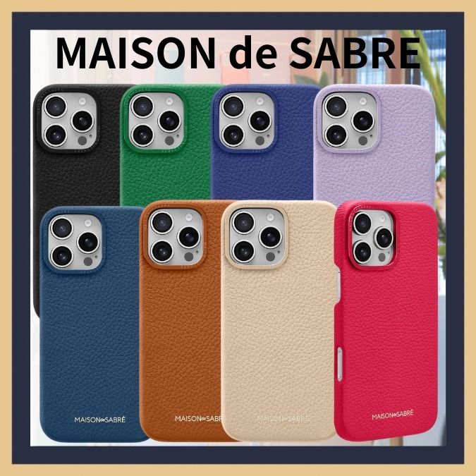 MAISON de SABRE】スマホ ケース iPhone 16 ProMAX（メンズ） (MAISON