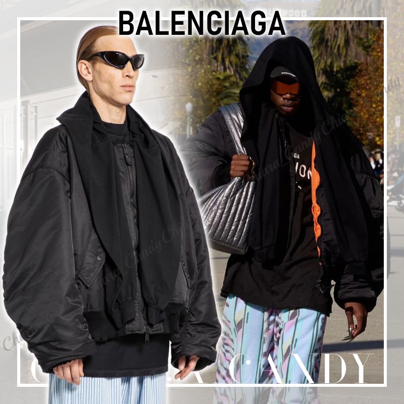 24AW NEW】BALENCIAGA / オーバーサイズ ボンバージャケット