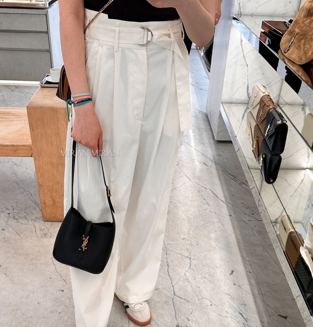 SAINT LAURENT】LE 5 A 7 ソフト ベビー LE 5 A 7 BABY BAG (Saint