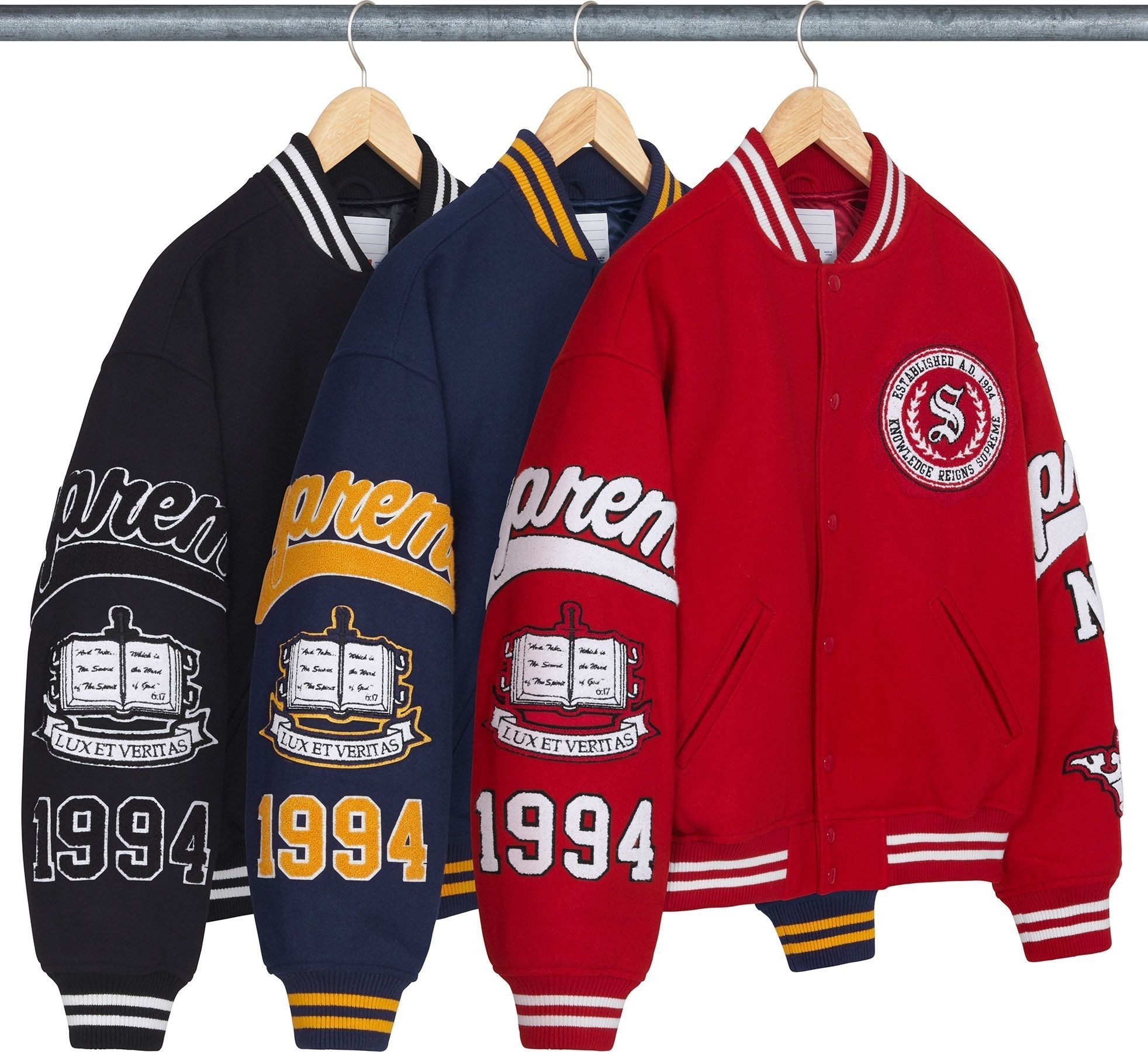 Supreme Veritas Varsity Jacketバーシティジャケット (Supreme