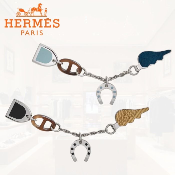 エルメス象徴がお洒落♪【HERMES】Bon Voyage ブローチ (HERMES