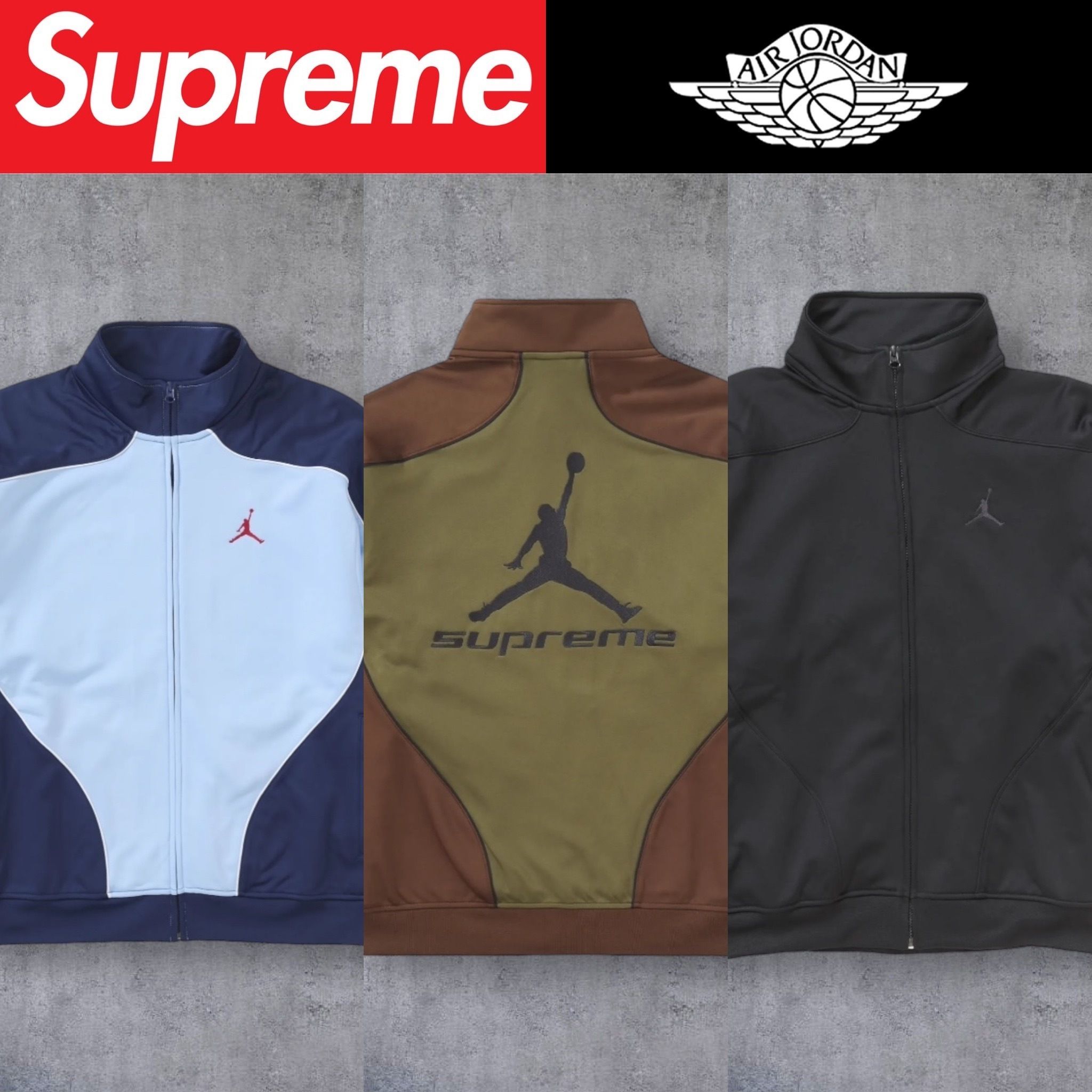 2024FW】Supreme Jordan Tricot Track Jacket (Supreme/ジャケット