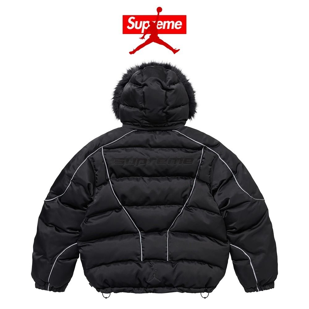 Supreme x Jordan】 Puffer Jacket Black - 24FW (Supreme/ダウン
