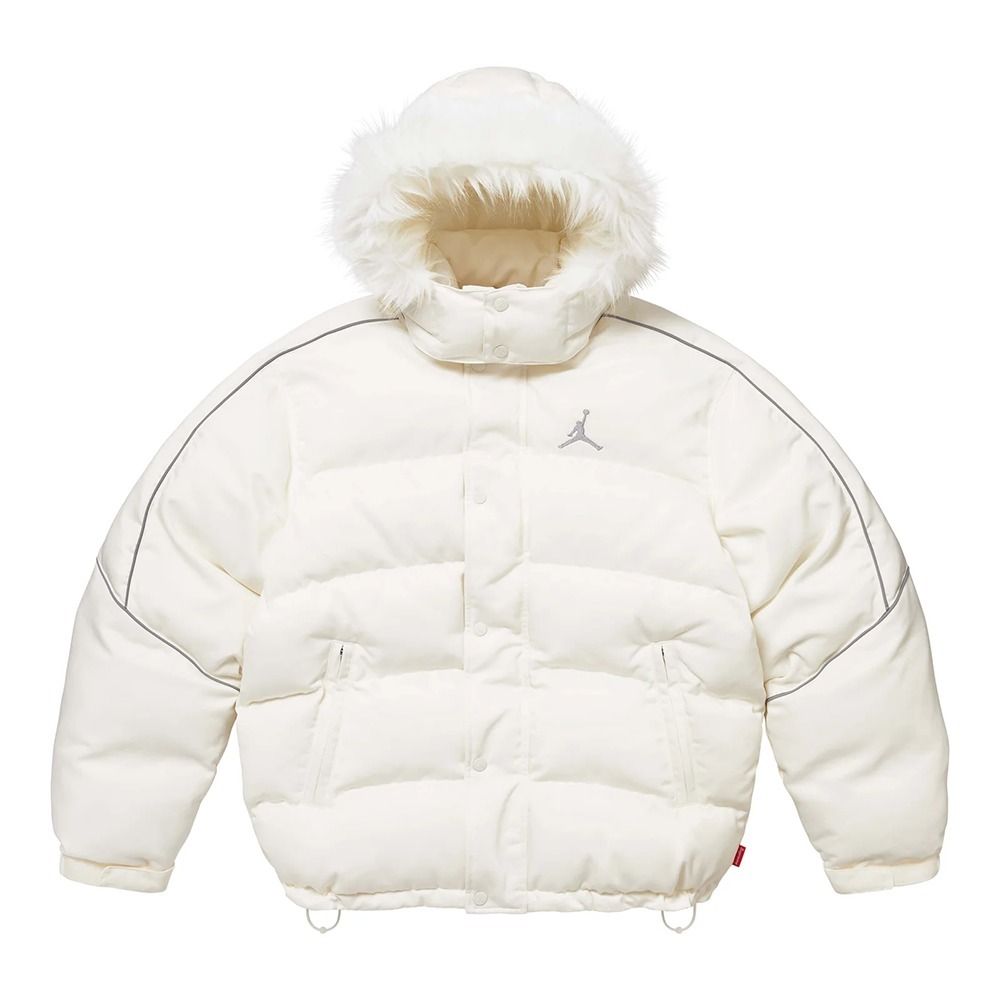 Supreme x Jordan】Puffer Jacket☆White☆24FW☆ (Supreme/ダウン