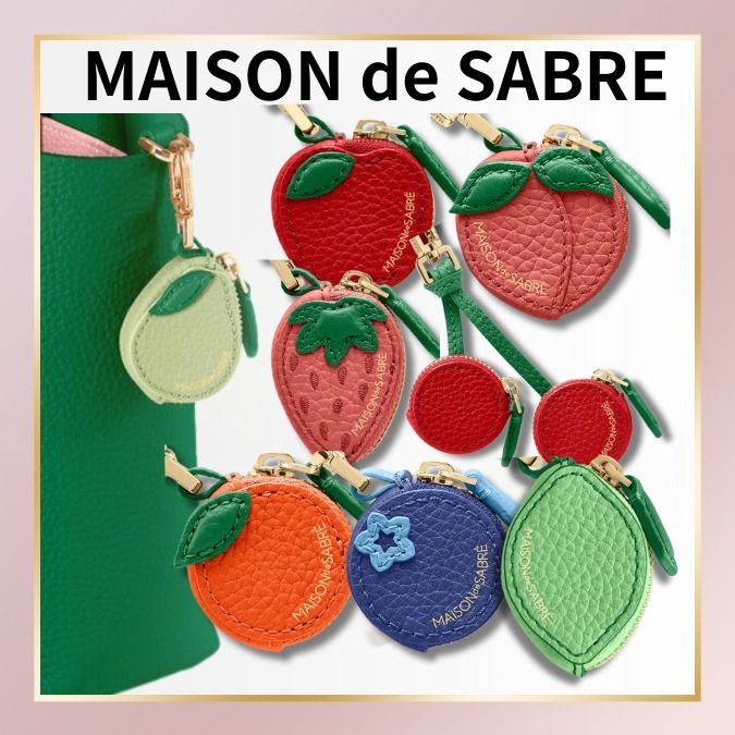 MAISON de SABRE】フルーツチャーム Airtagケース レディース (MAISON