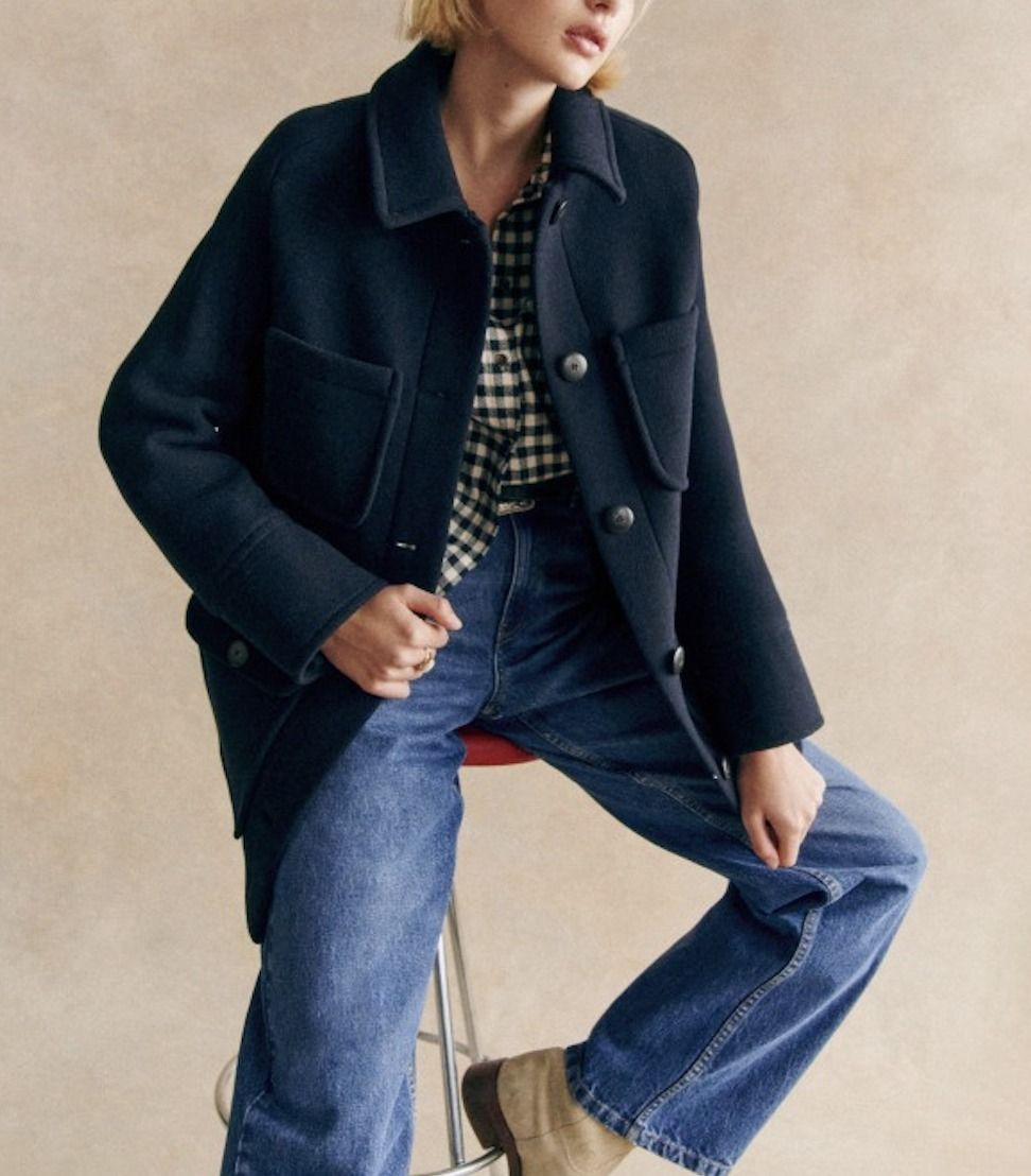 sezane/セザンヌ】Paolo クラシックカラー コート ポケット付 (SEZANE