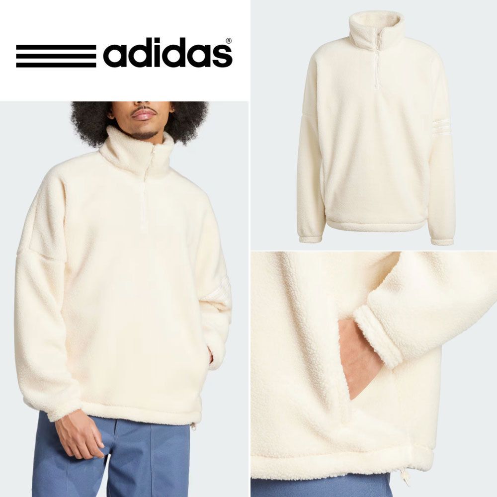 ☆送料無料☆アディダス ハーフジップスウェットシャツIY4911 (adidas