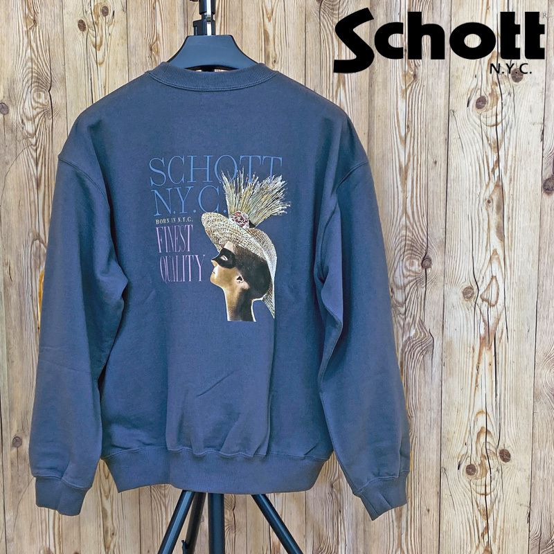 Schott ショット ファイネスト クオリティ クルースウェット (Schott