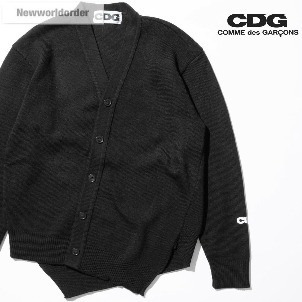 普遍性への挑戦】コムデギャルソン バイアスカーディガン (COMME des