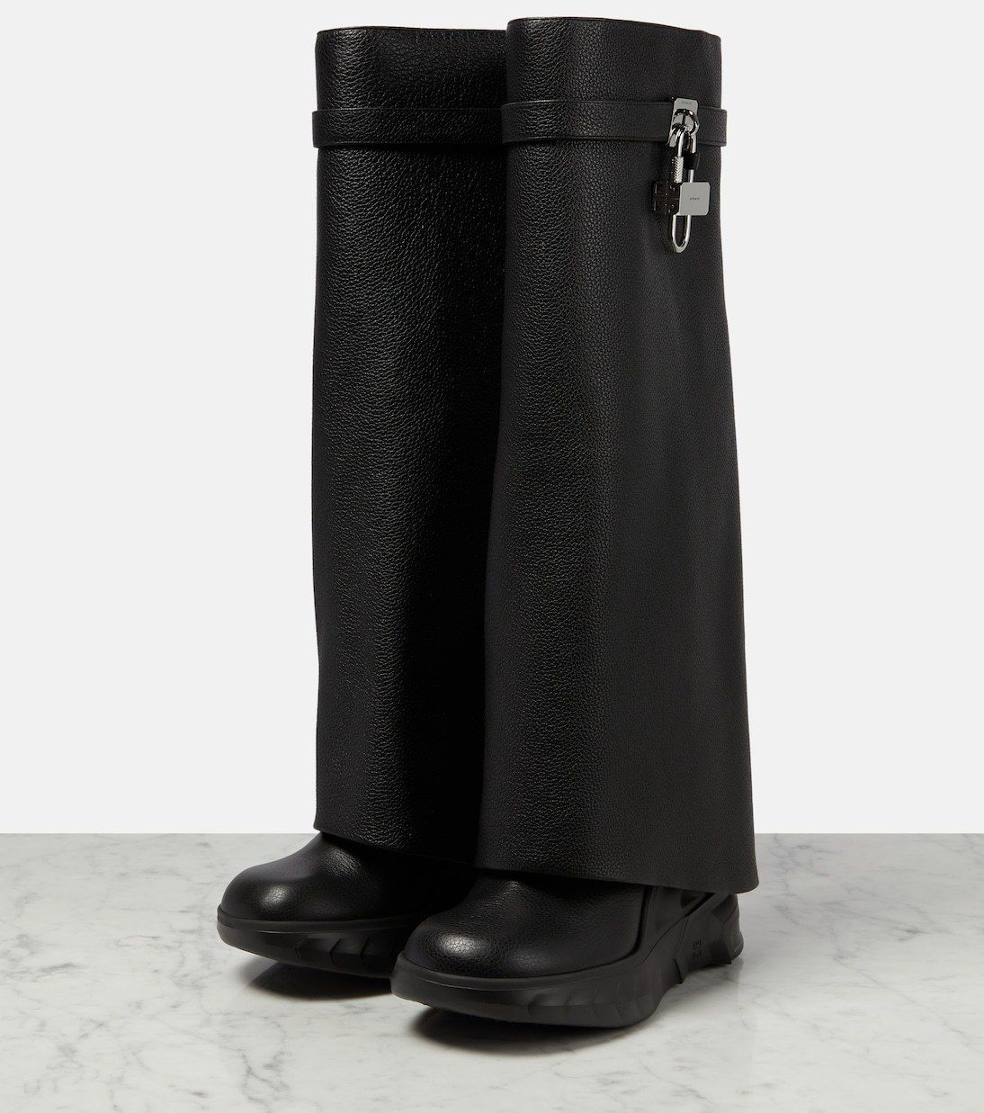 ◇大注目◇【GIVENCHY】シャーク ロック バイカー ブーツ (GIVENCHY