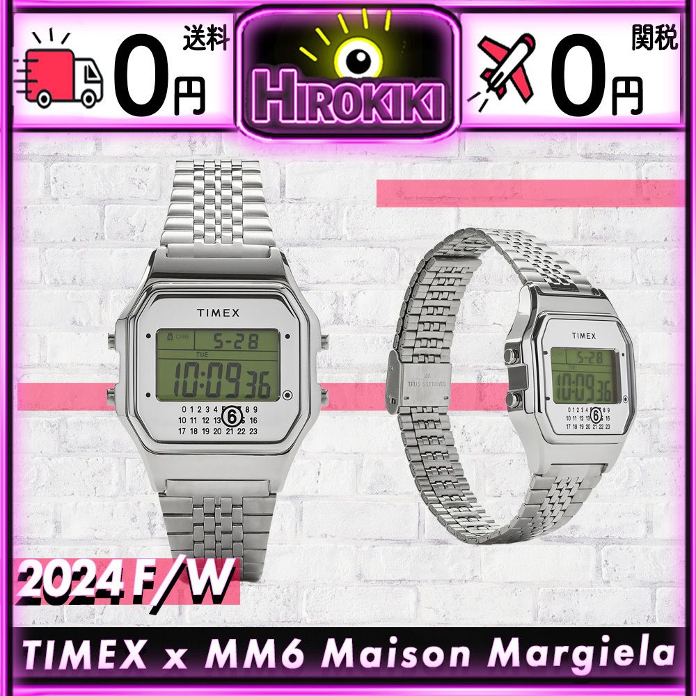 本物保証 /関税・送料無料】TIMEX x MM6 Maison Margiela (MM6 Maison