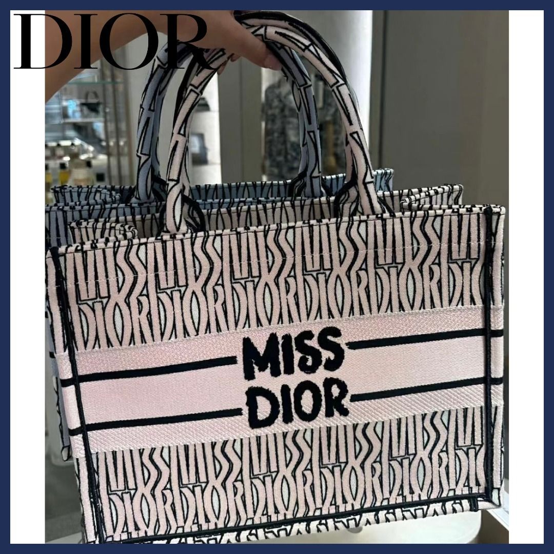 新作】DIOR Miss Dior♪Dior Book Tote バッグ ミディアム (Dior
