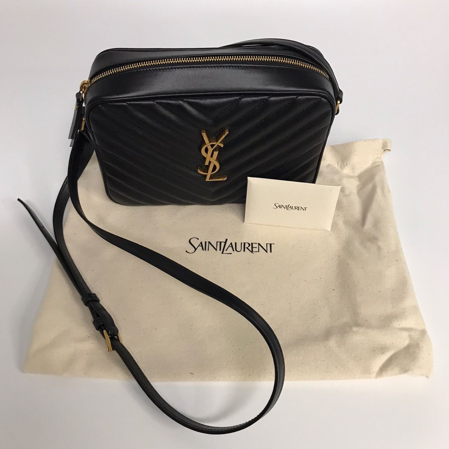Saint Laurent☆LOU ルー キルティング カメラバッグ (Saint Laurent