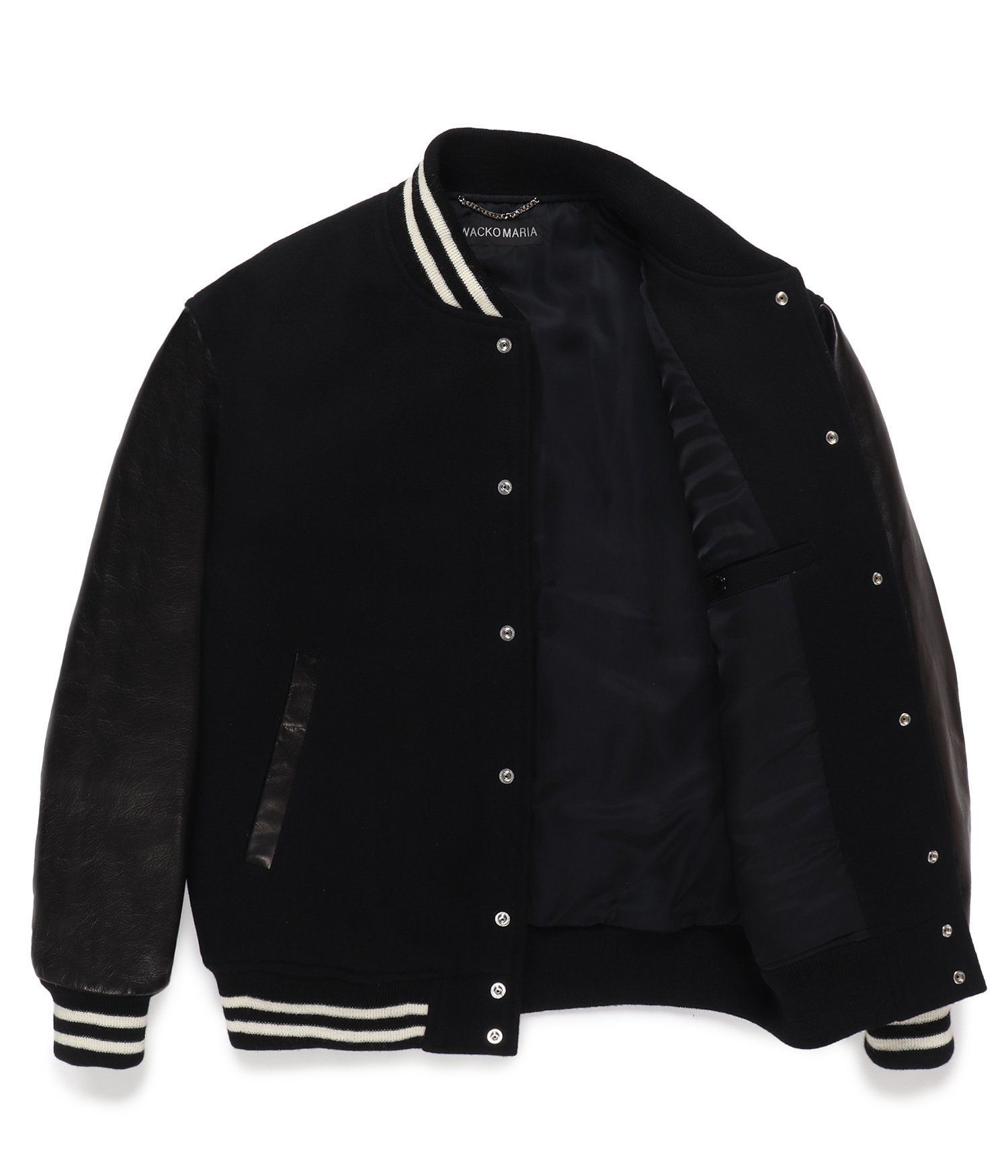 国内買付】WACKOMARIA LEATHER VARSITY JACKET B ジャケット (WACKO
