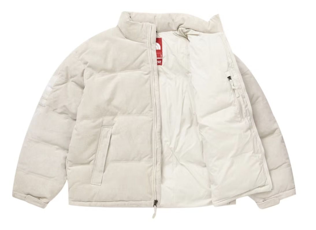 Supreme The North Face Suede Nuptse Jacket スエードヌプシ (Supreme