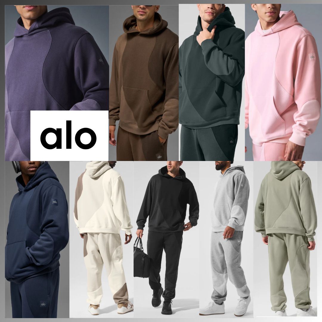 セットアップ『ALO Yoga』パーカー＆スウェットパンツ (ALO Yoga