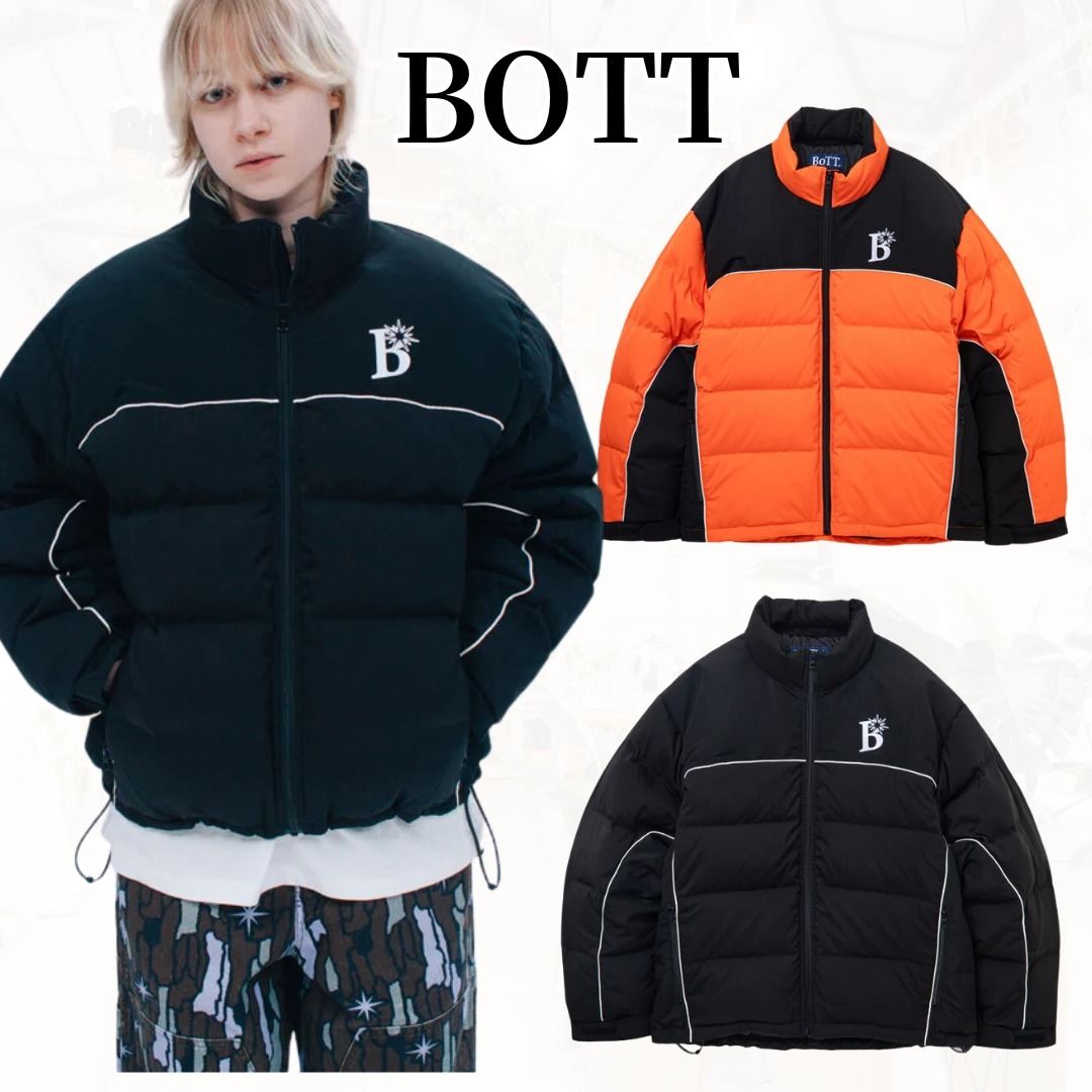 BOTT】B LOGO DOWN JACKET 全2色 ユニセックス 送関込 (BoTT/ダウン