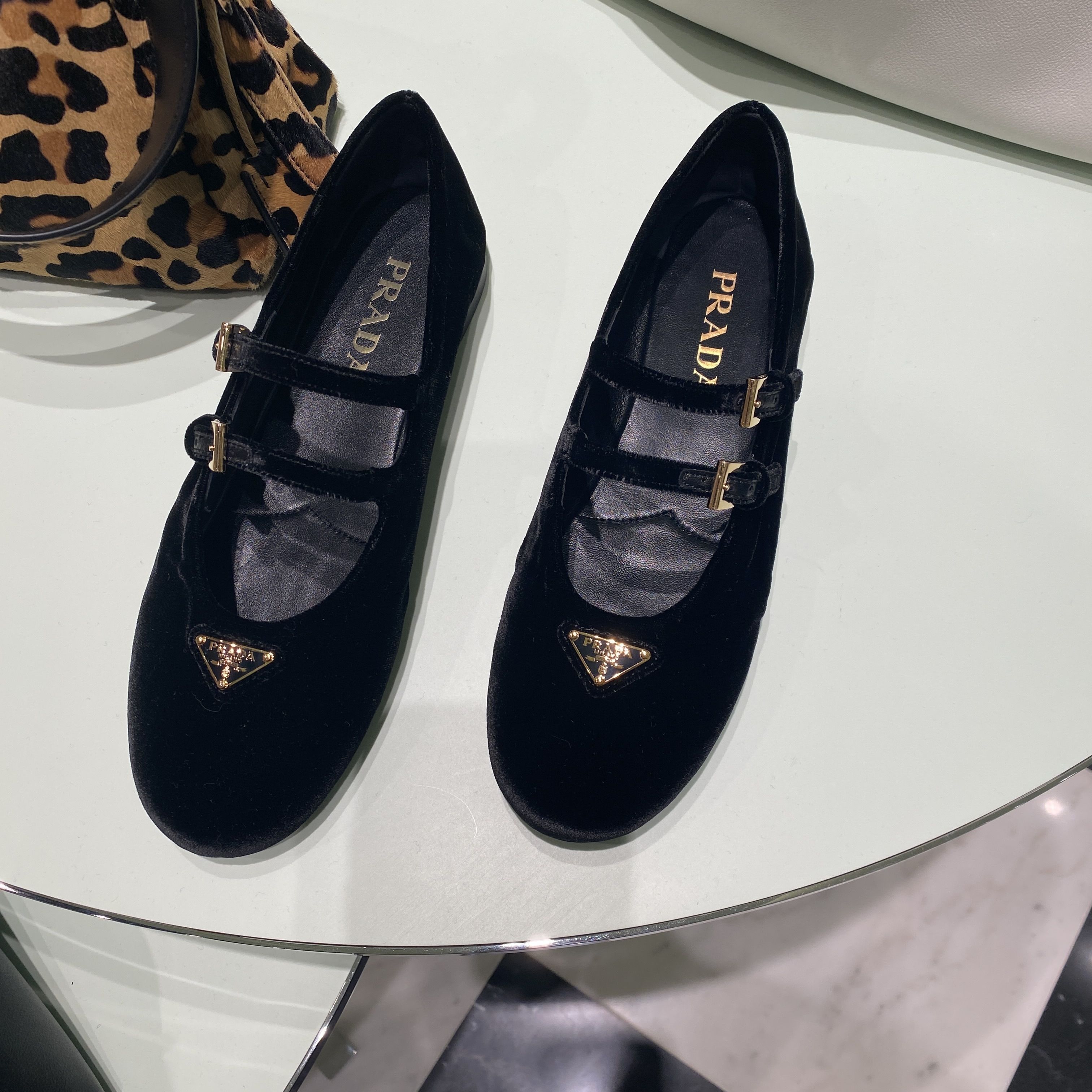 PRADA☆ベルベット バレリーナ (PRADA/バレエシューズ