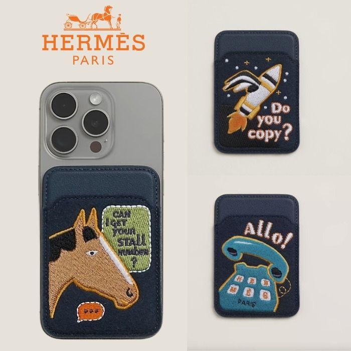 Magsafeカードケース♪【HERMES】カードケース MagSafe (HERMES/iPhone
