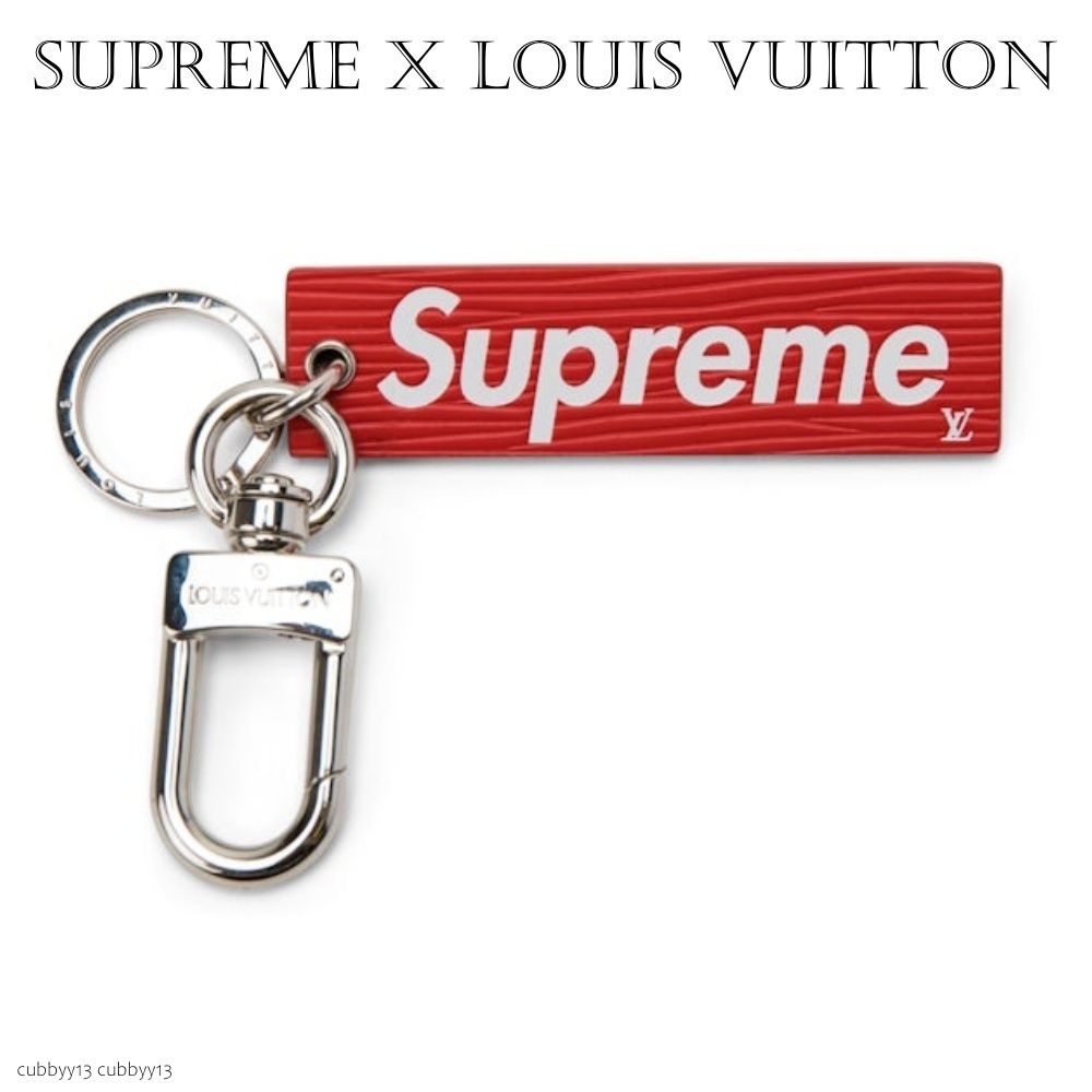 レア!Supreme x Louis Vuitton 】Epi キーチェーン (Supreme